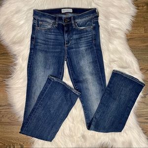 Gap 1969 baby boot jeans. 26 short. EUC